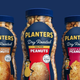 Planters peanuts in new plastic jars